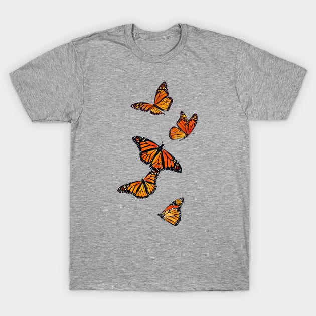 Monarch butterflies T-Shirt by Casual Nonsense